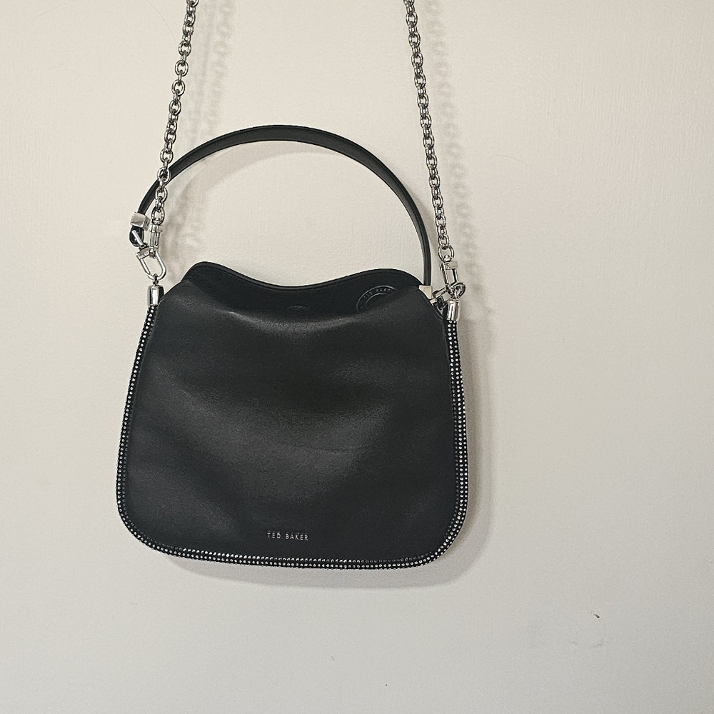 Ted Baker Black Leather Handbag - Picture 4 of 7